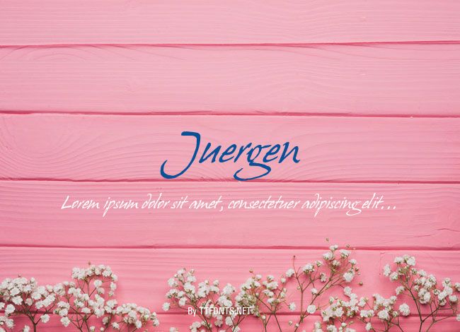 Juergen example