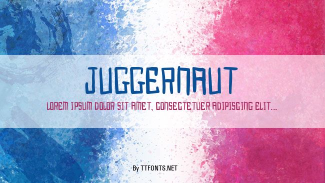 Juggernaut example