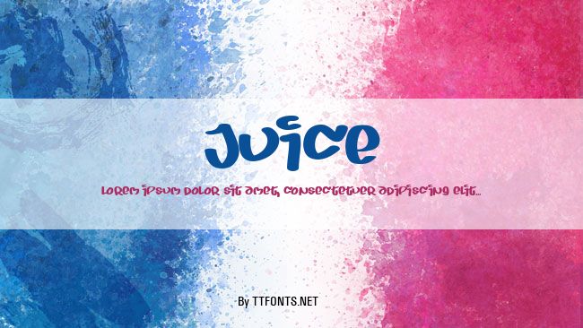 Juice example