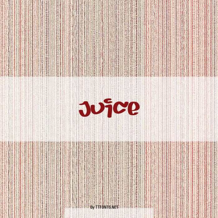 Juice example