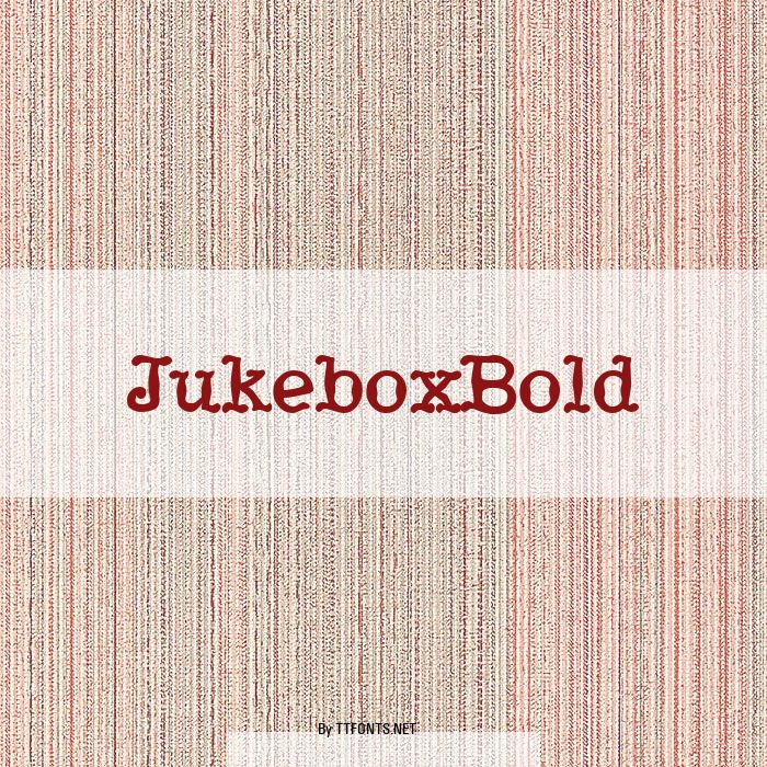 JukeboxBold example