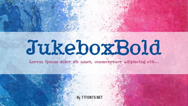 JukeboxBold example