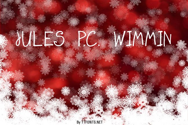JULES P.C. WIMMIN example