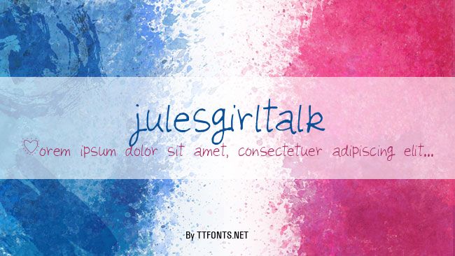 julesgirltalk example