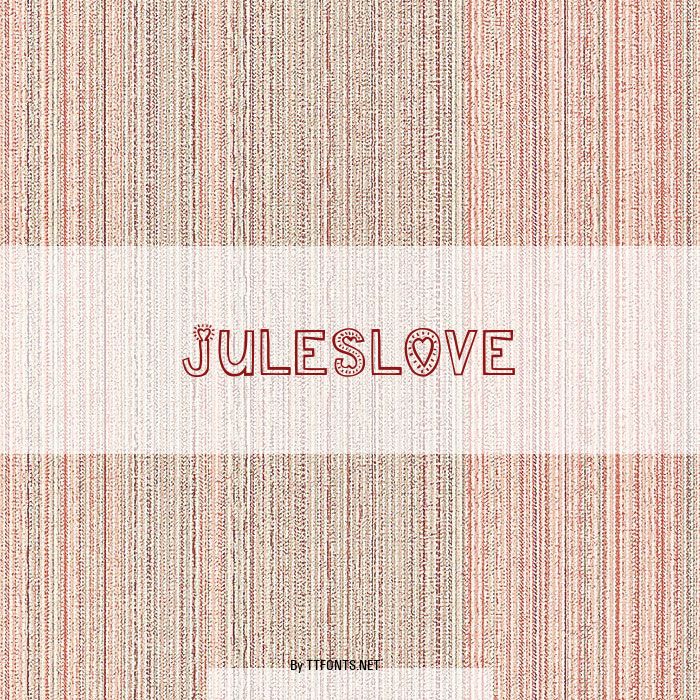 JulesLove example