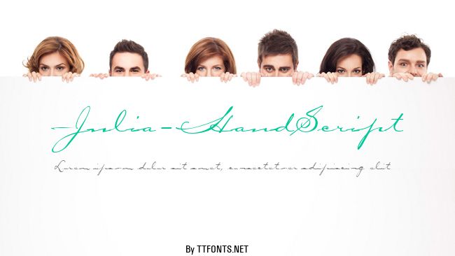 Julia-HandScript example