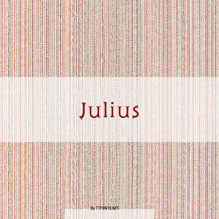 Julius example