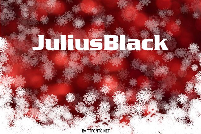 JuliusBlack example