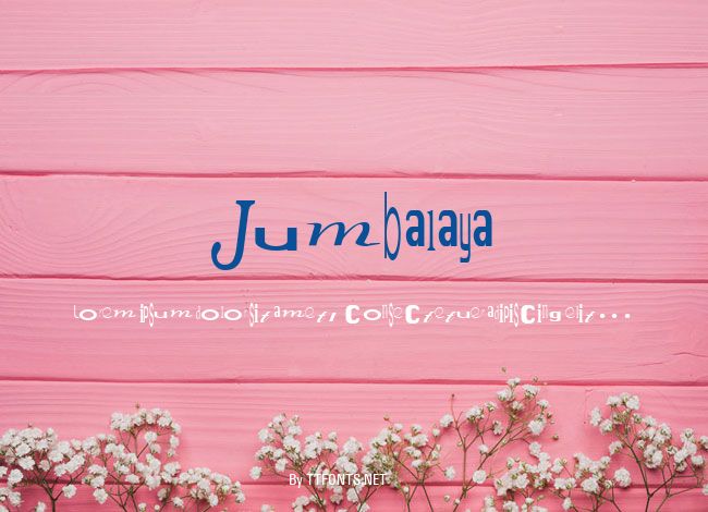 Jumbalaya example