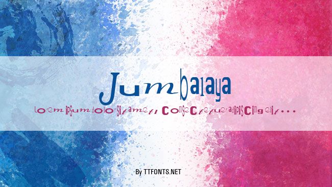 Jumbalaya example