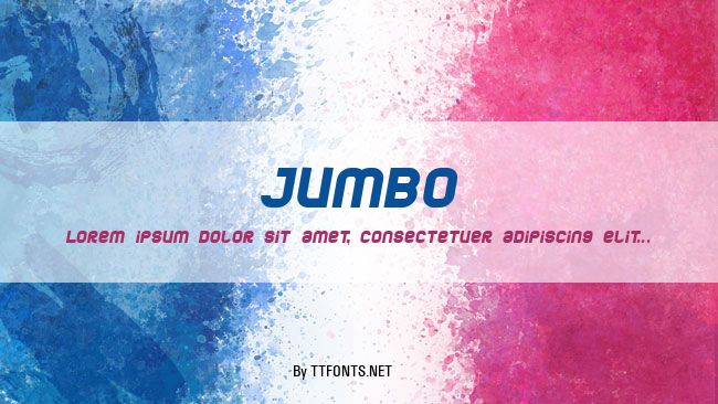 Jumbo example