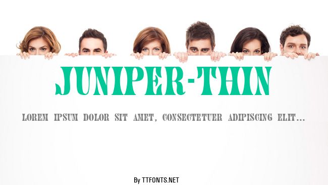 Juniper-Thin example