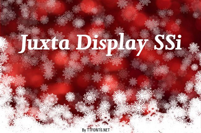 Juxta Display SSi example