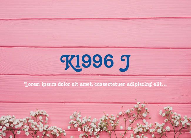 K1996 J example