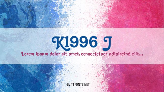K1996 J example