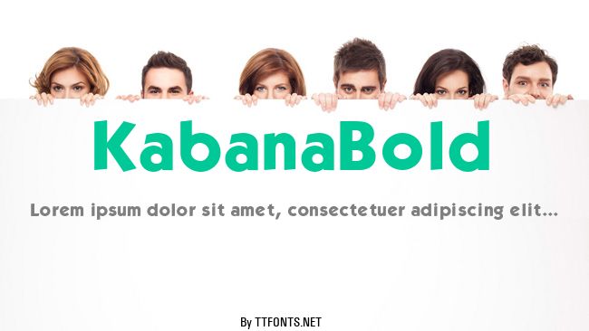 KabanaBold example