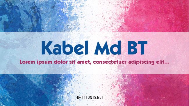 Kabel Md BT example