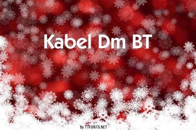 Kabel Dm BT example