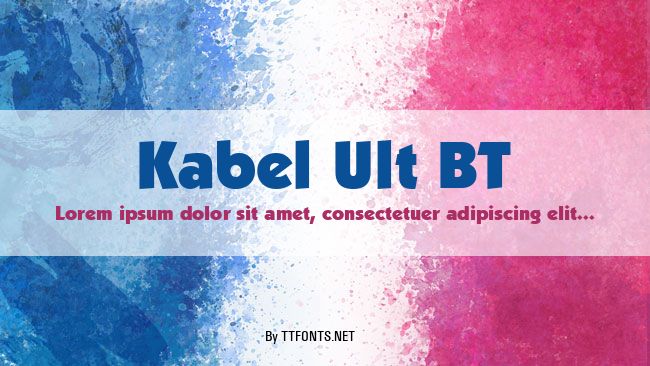 Kabel Ult BT example