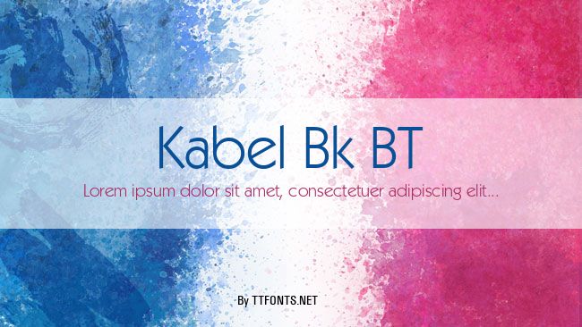 Kabel Bk BT example