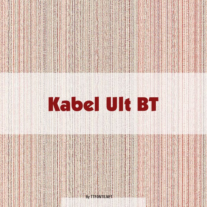 Kabel Ult BT example