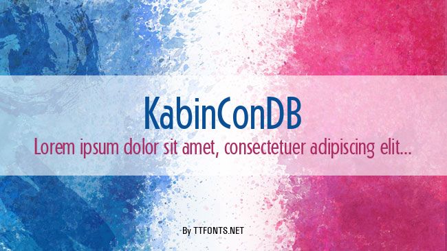 KabinConDB example