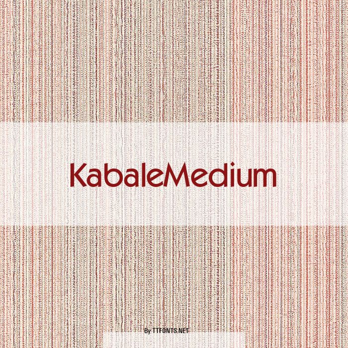 KabaleMedium example