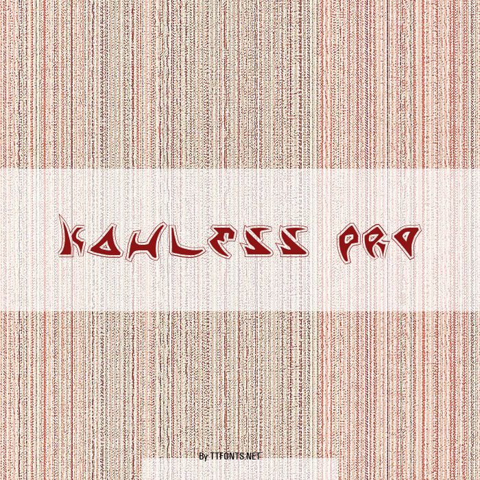 Kahless Pro example