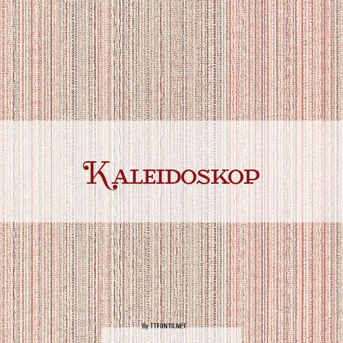 Kaleidoskop example