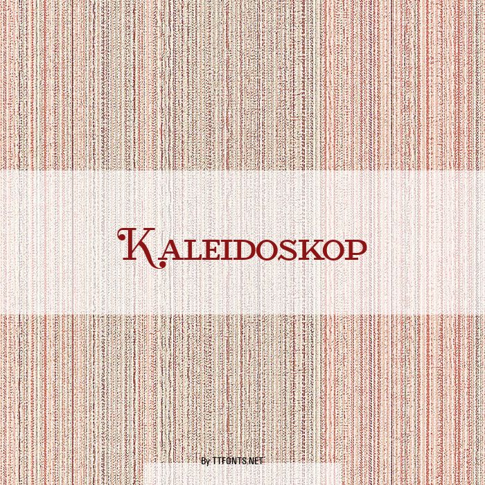 Kaleidoskop example