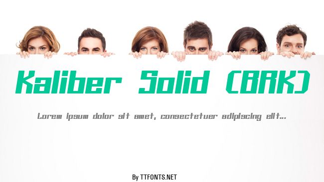 Kaliber Solid (BRK) example