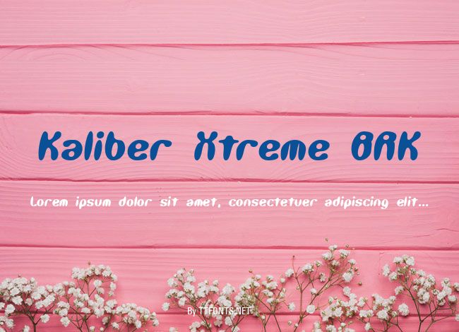Kaliber Xtreme BRK example