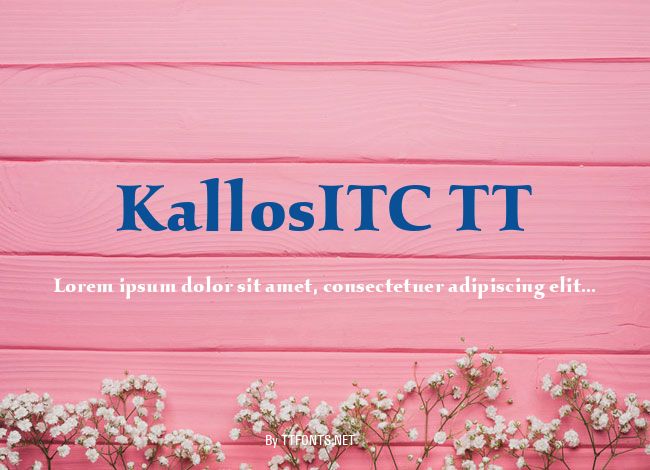 KallosITC TT example