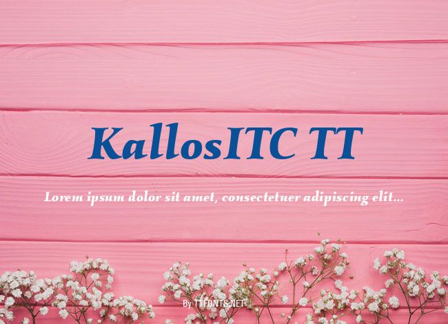 KallosITC TT example