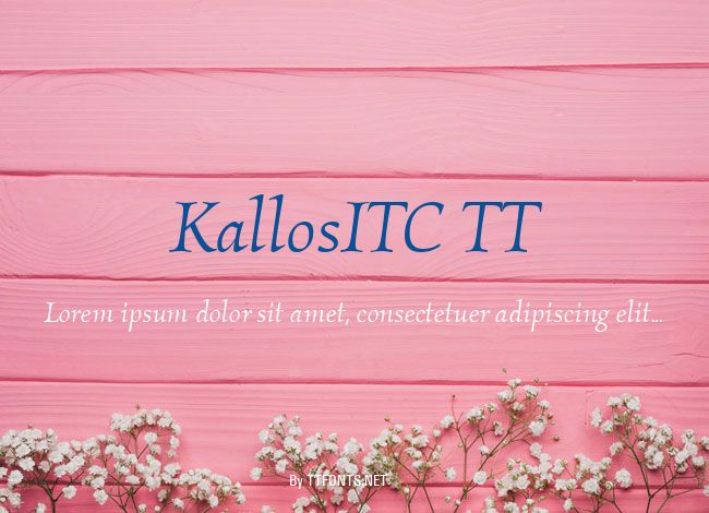 KallosITC TT example