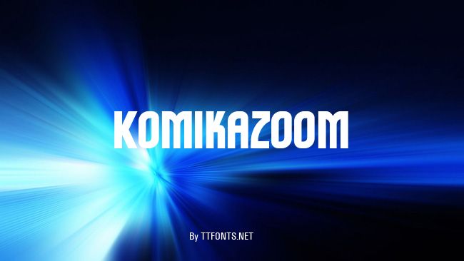 Komikazoom example