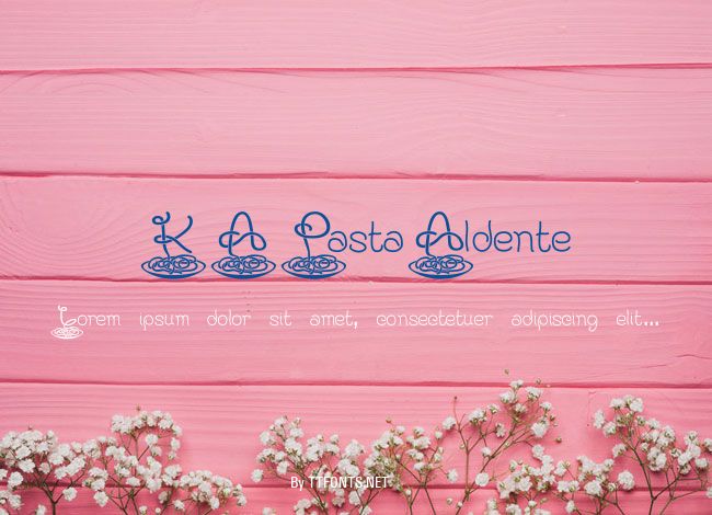 KAPastaAldente example