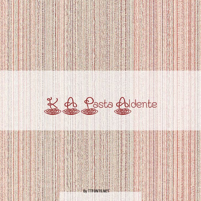 KAPastaAldente example