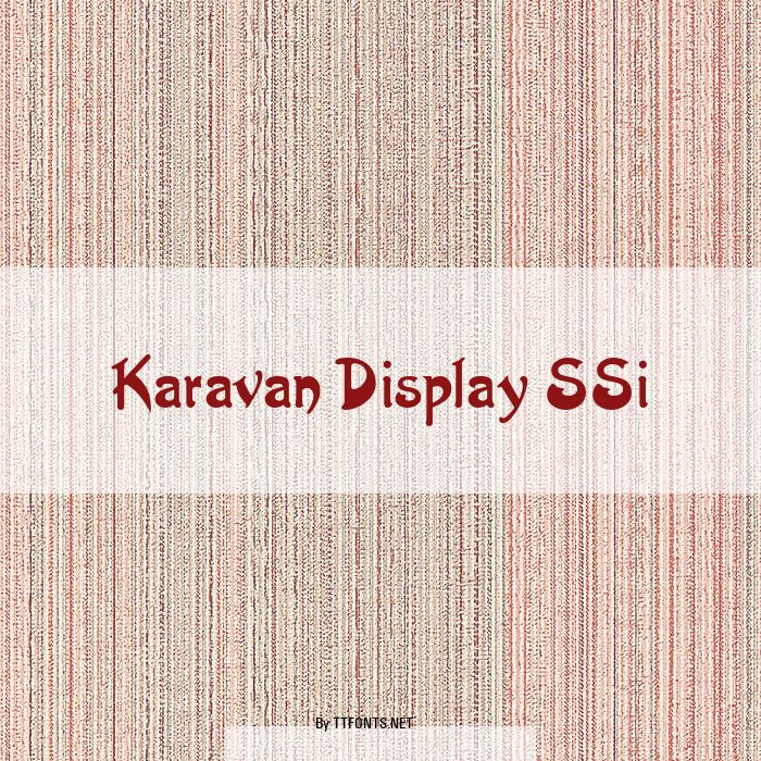 Karavan Display SSi example
