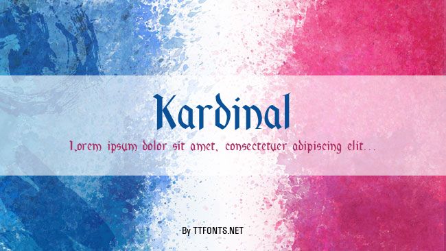 Kardinal example