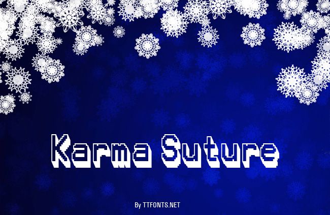 Karma Suture example