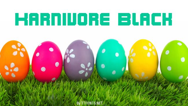 Karnivore Black example