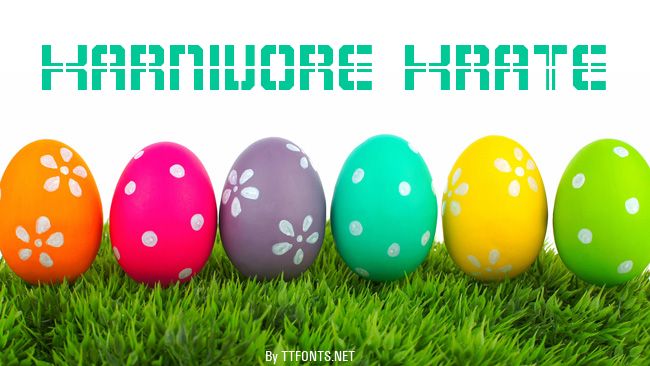 Karnivore Krate example