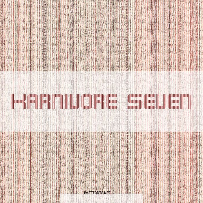 Karnivore Seven example