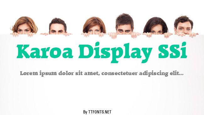 Karoa Display SSi example