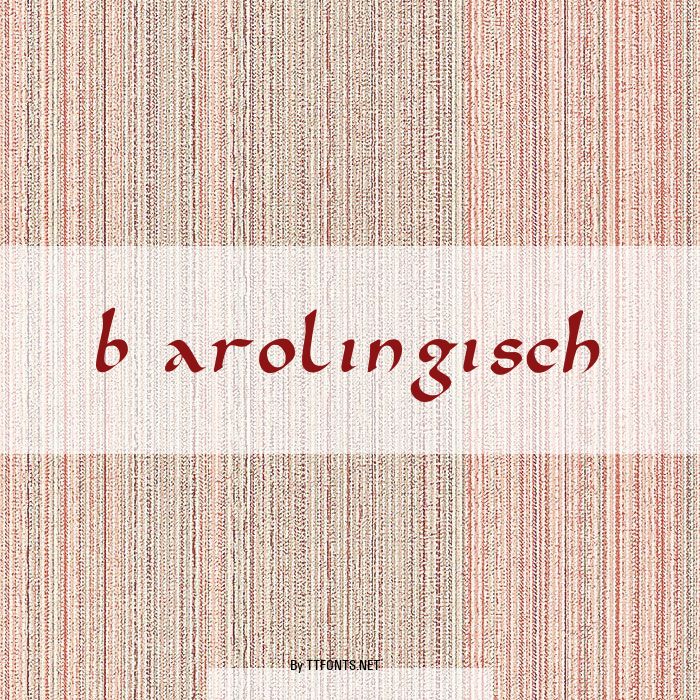 Karolingisch example