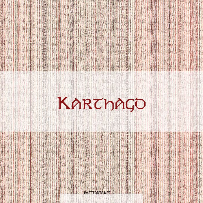Karthago example