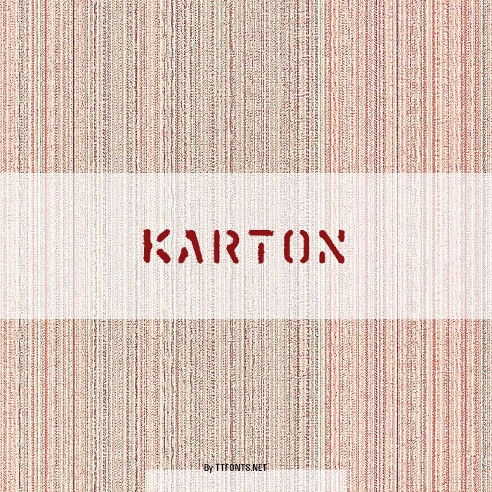 Karton example