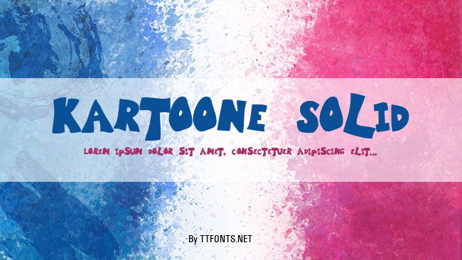 Kartoone Solid example