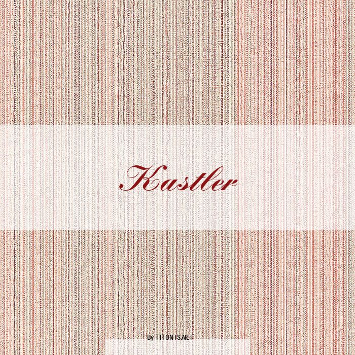 Kastler example
